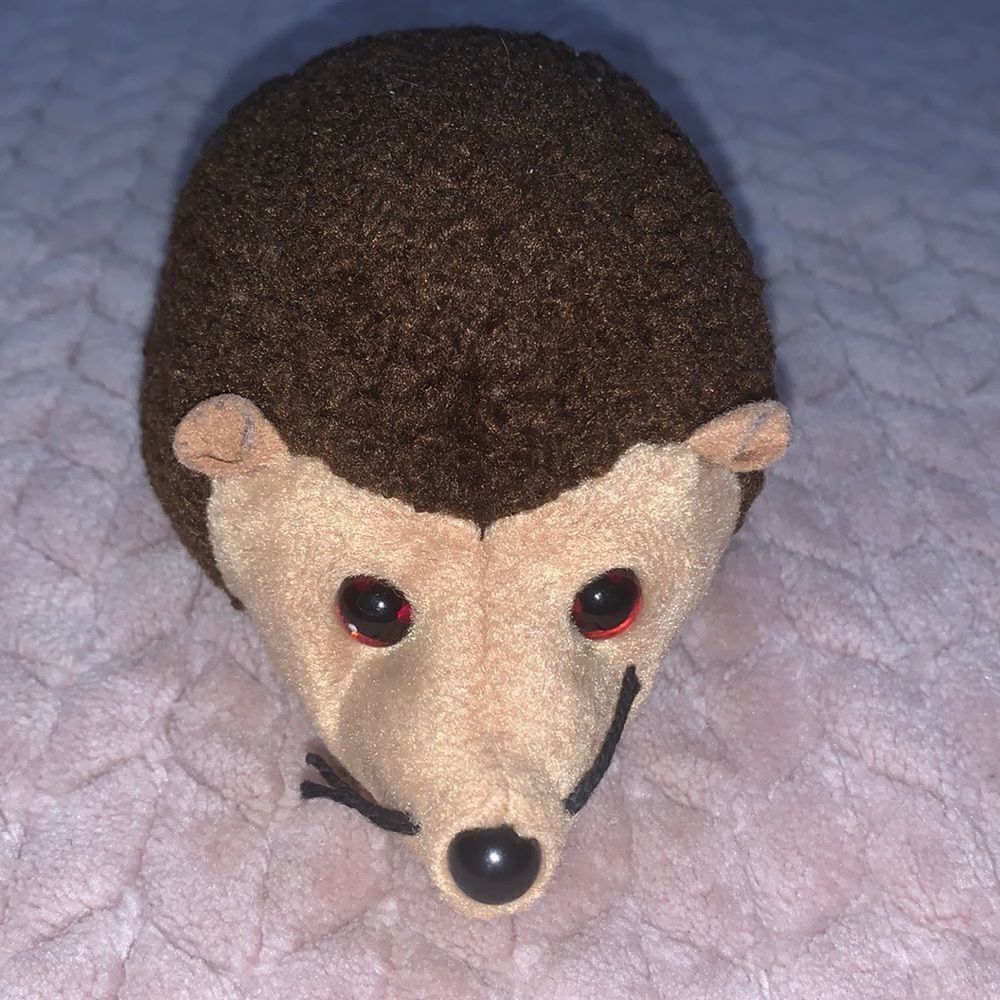 TY Prickles The Hedgehog Beanie Babies Collection 1999 Rare EUC
